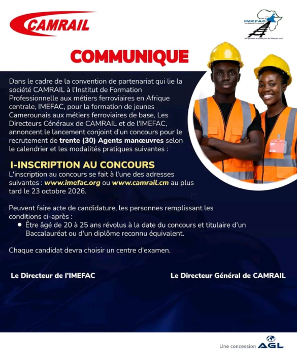 Concours CAMRAIL 1