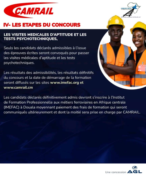 Concours CAMRAIL 1