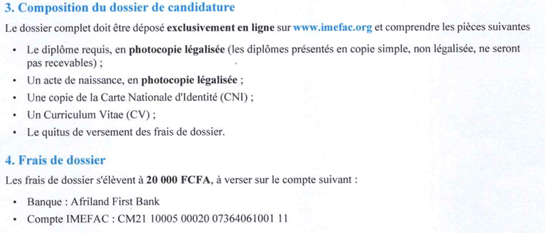 Concours CAMRAIL 1
